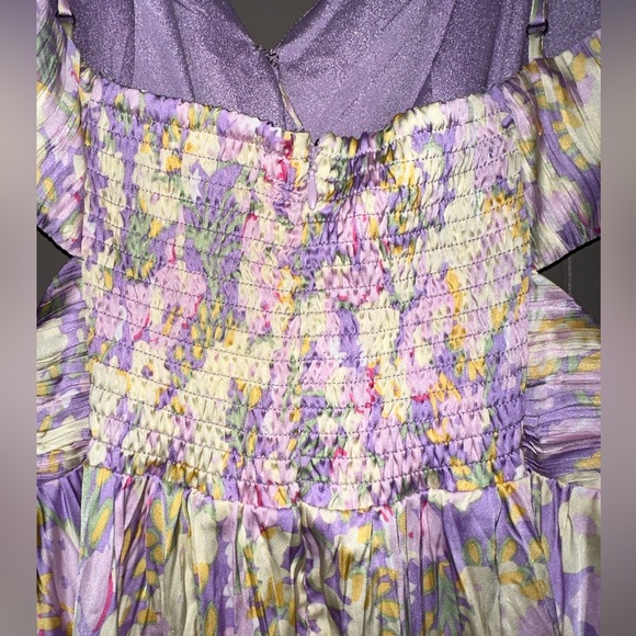 ASTR The Label Pleated Twist Midi Dress *Size Small - Picture 7 of 8